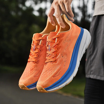 Unisex Breathable Mesh Running Sneakers with Cushioning