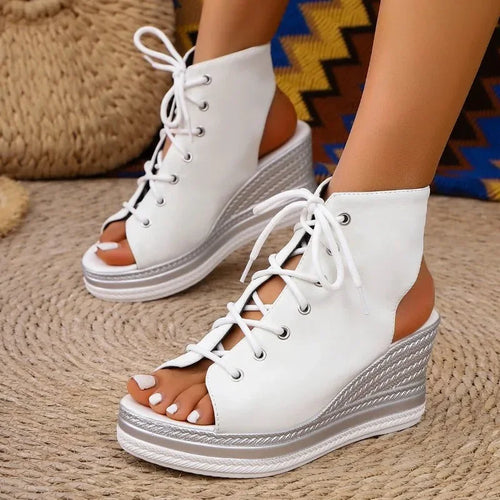 Stylish Height Boost Dressy Comfort Sandals