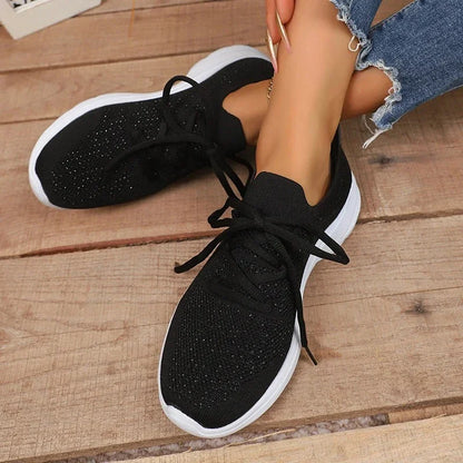Breathable Knit Mesh Sport Sneakers