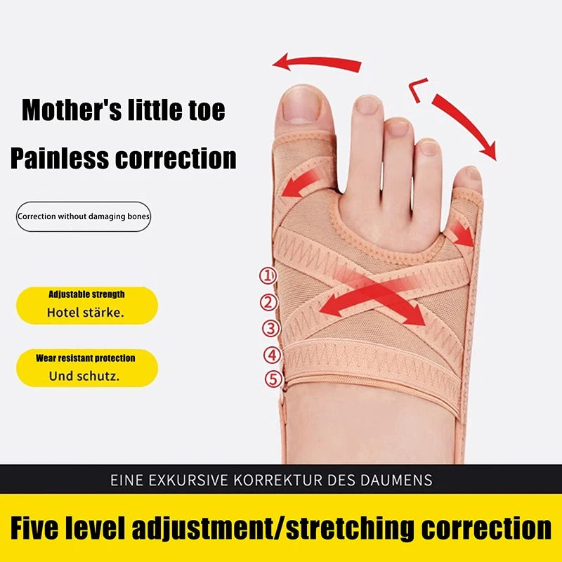 Adjustable Toe Separator Sleeve - Breathable Fabric