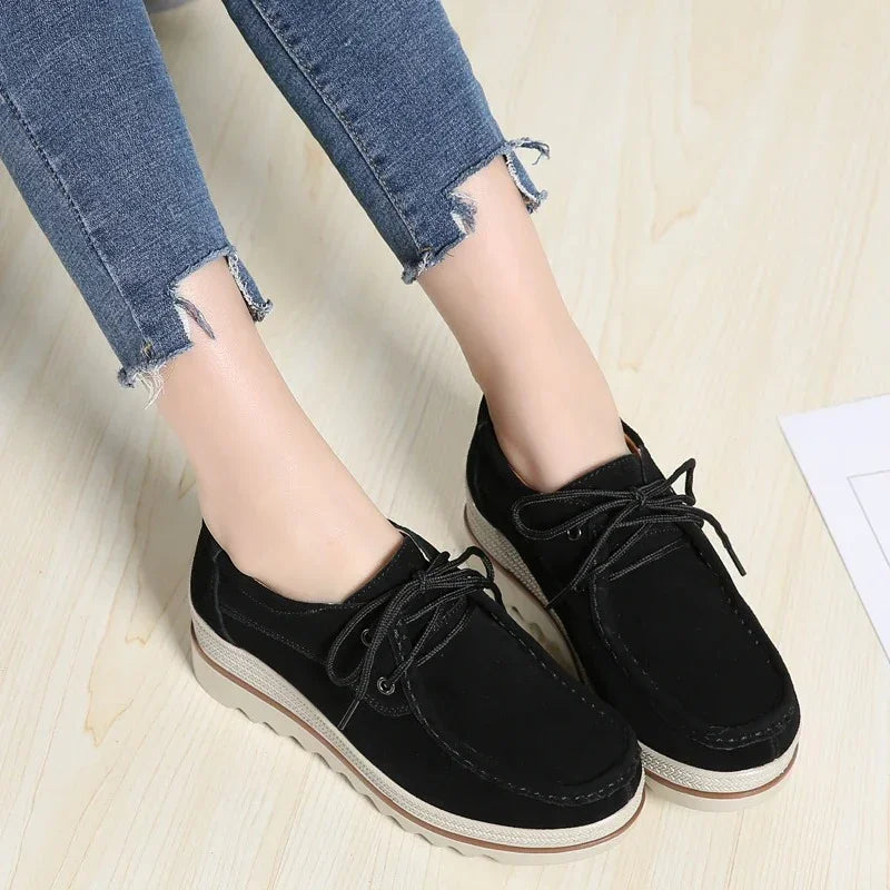 Women's Platform Loafer-Sneaker Hybrid