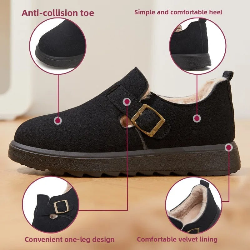 Women’s Cold-Weather Slip-On Short Boots