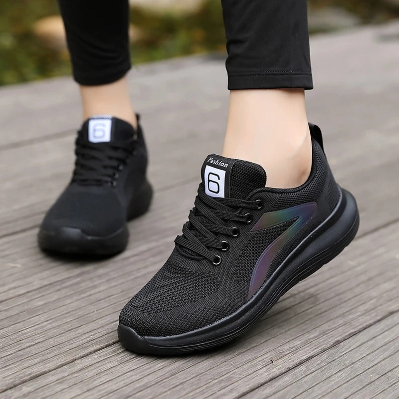 Four-Season Orthopedic Running Shoes with Shock-Absorption