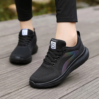 Four-Season Orthopedic Running Shoes with Shock-Absorption