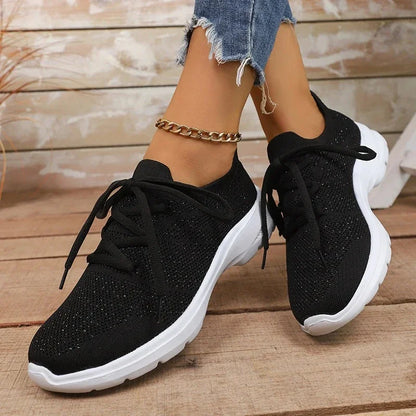 Breathable Knit Mesh Sport Sneakers