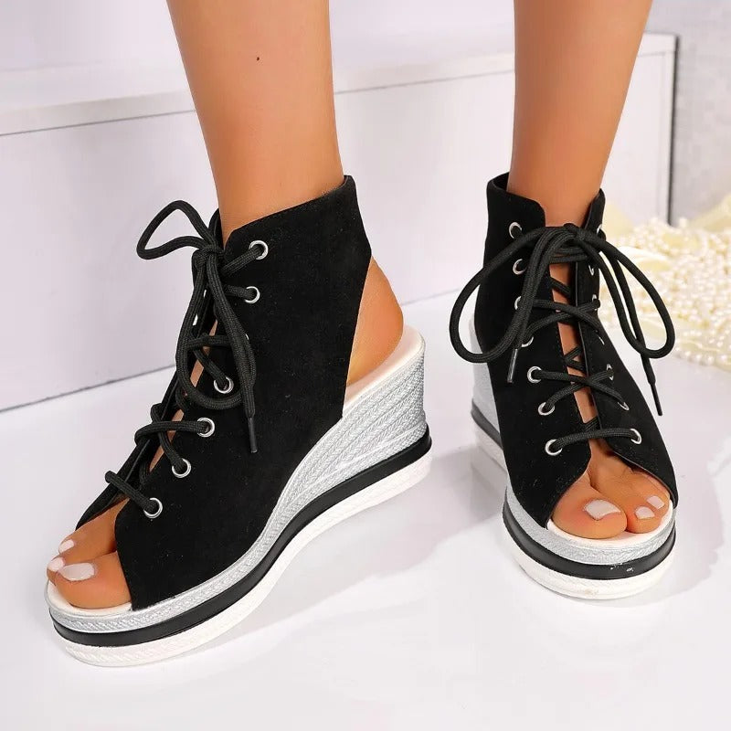 Stylish Height Boost Dressy Comfort Sandals