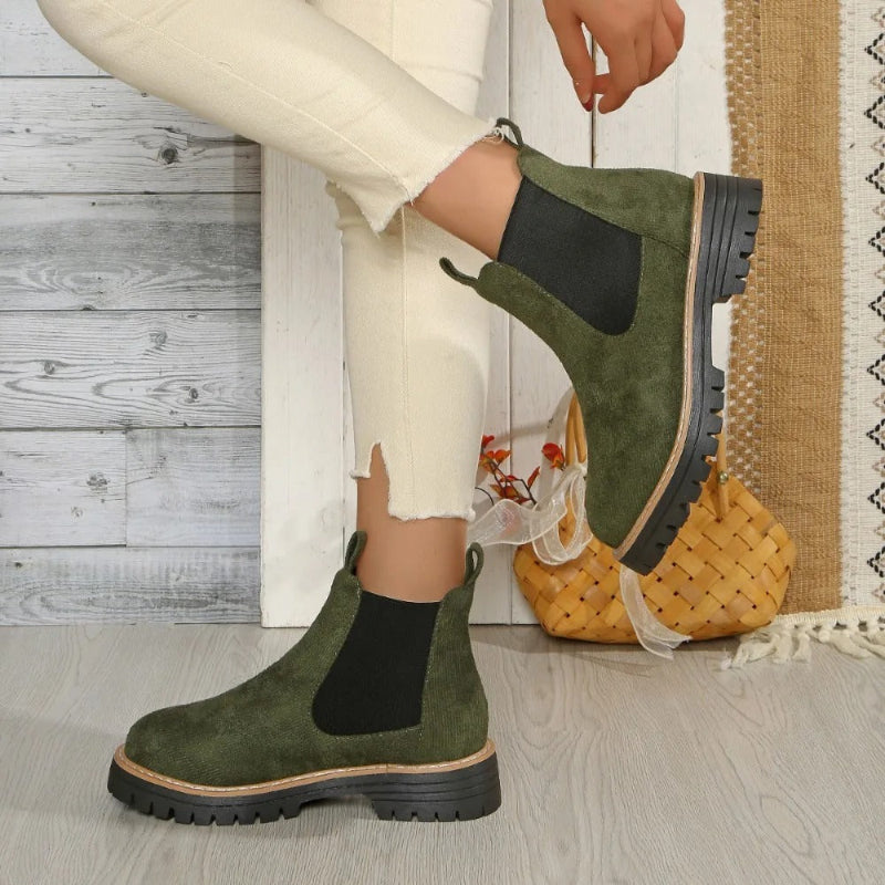 Women’s Ankle Boots with Lug Sole
