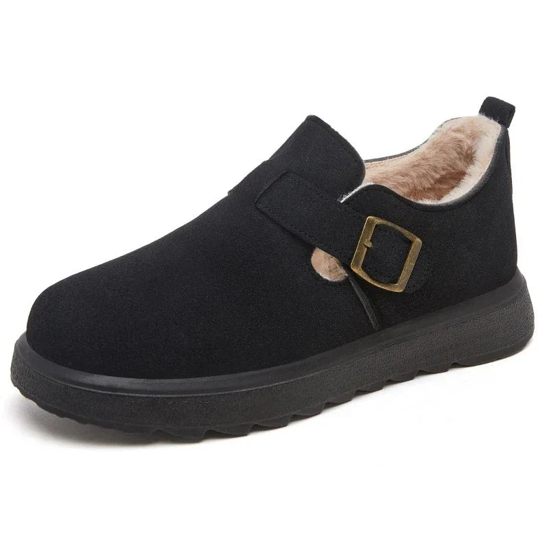 Women’s Cold-Weather Slip-On Short Boots