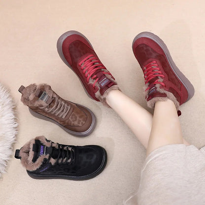 Women’s Fur Lined Comfort Walking Boots