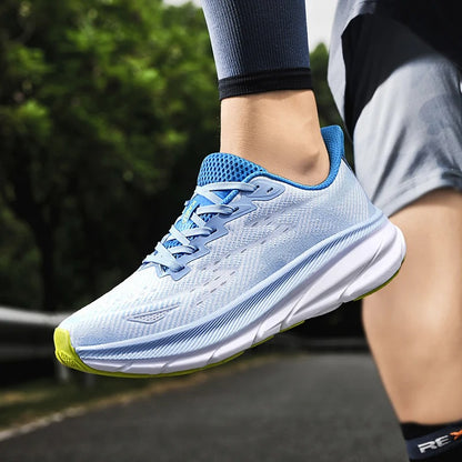 Unisex Breathable Mesh Running Sneakers with Cushioning