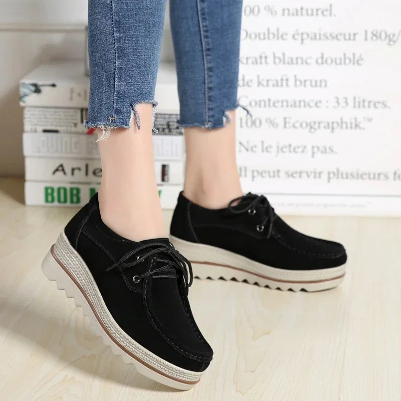 Women's Platform Loafer-Sneaker Hybrid