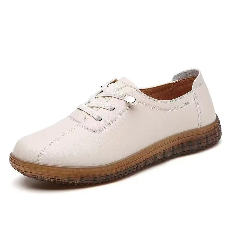 Genuine Leather Casual Shoes with Soft-sole