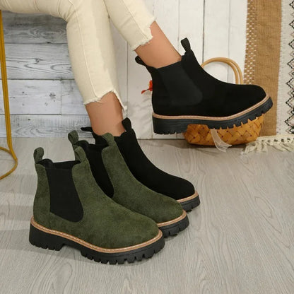 Women’s Ankle Boots with Lug Sole