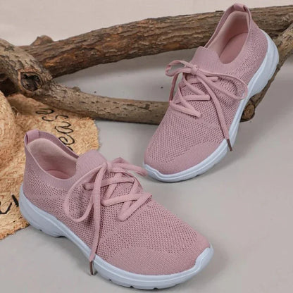 Breathable Knit Mesh Sport Sneakers