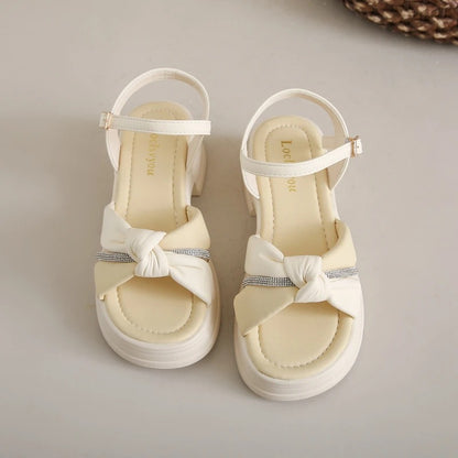 Women's Open Toe Sandals with Buckle Strap