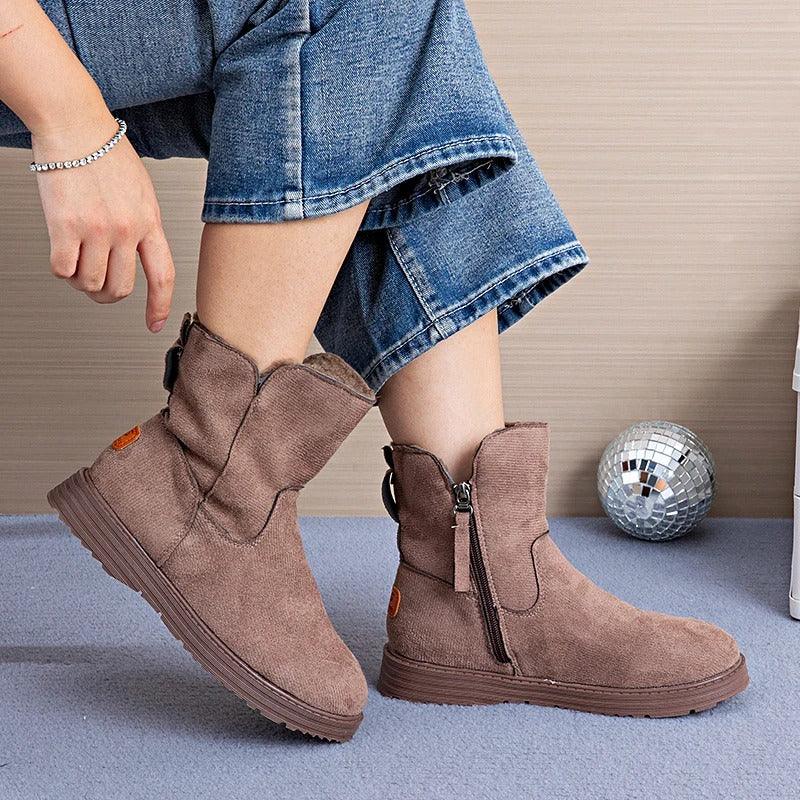 Fashionable Non-Slip Short Boots for Women