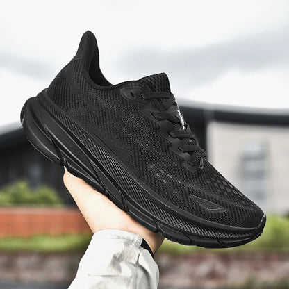 Unisex Breathable Mesh Running Sneakers with Cushioning