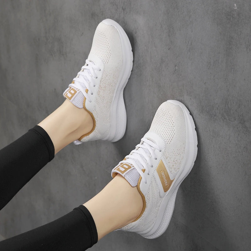 Women’s Breathable Knit Sport Sneakers