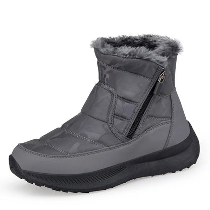 Ultra-Comfort Warm Lined Waterproof Winter Snow Boots - Plus Size