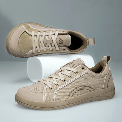 Unisex Wide Toe Box Sneakers - Mesh Upper Zero Drop