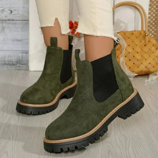 Women’s Ankle Boots with Lug Sole