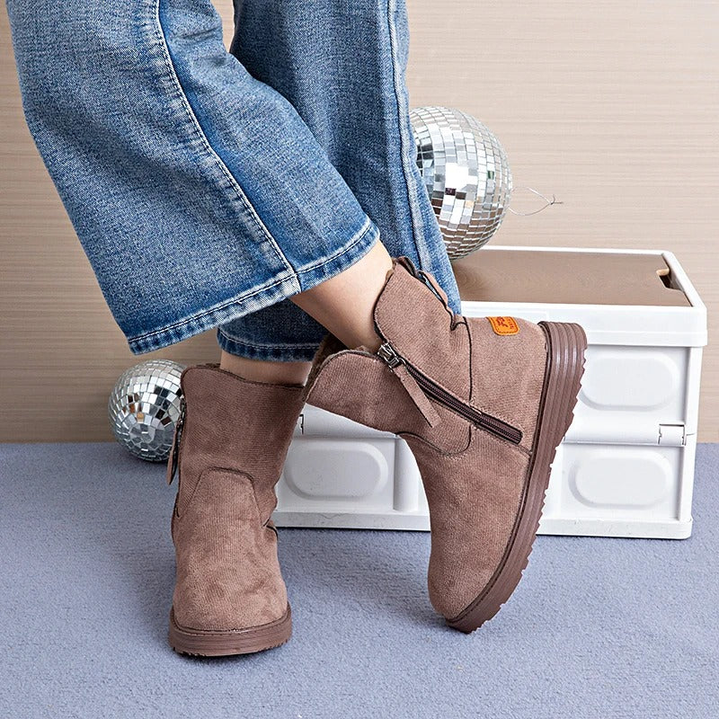 Fashionable Non-Slip Short Boots for Women
