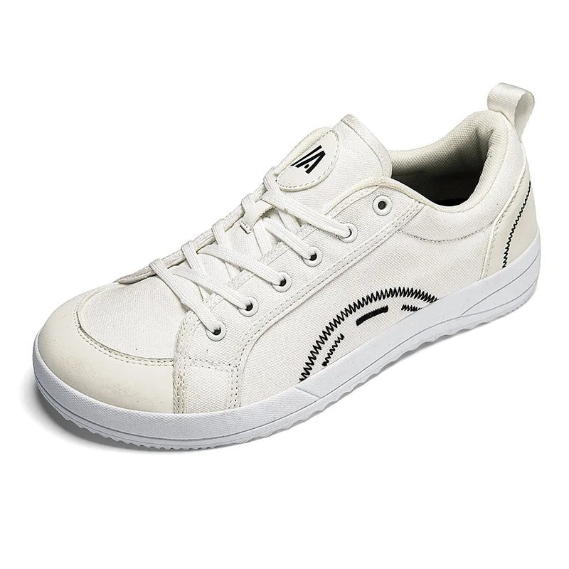 Unisex Wide Toe Box Sneakers - Mesh Upper Zero Drop