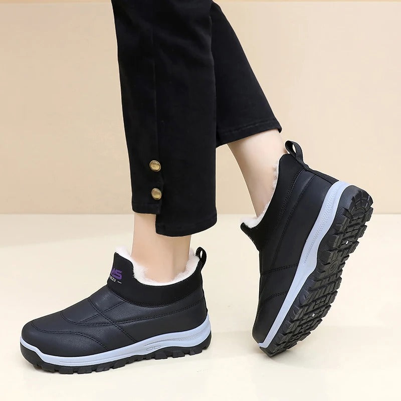 Warm Plush Comfort Footwear for Sensitive Feet
