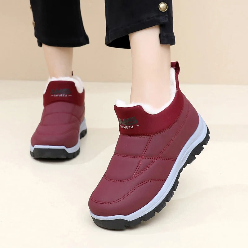 Warm Plush Comfort Footwear for Sensitive Feet