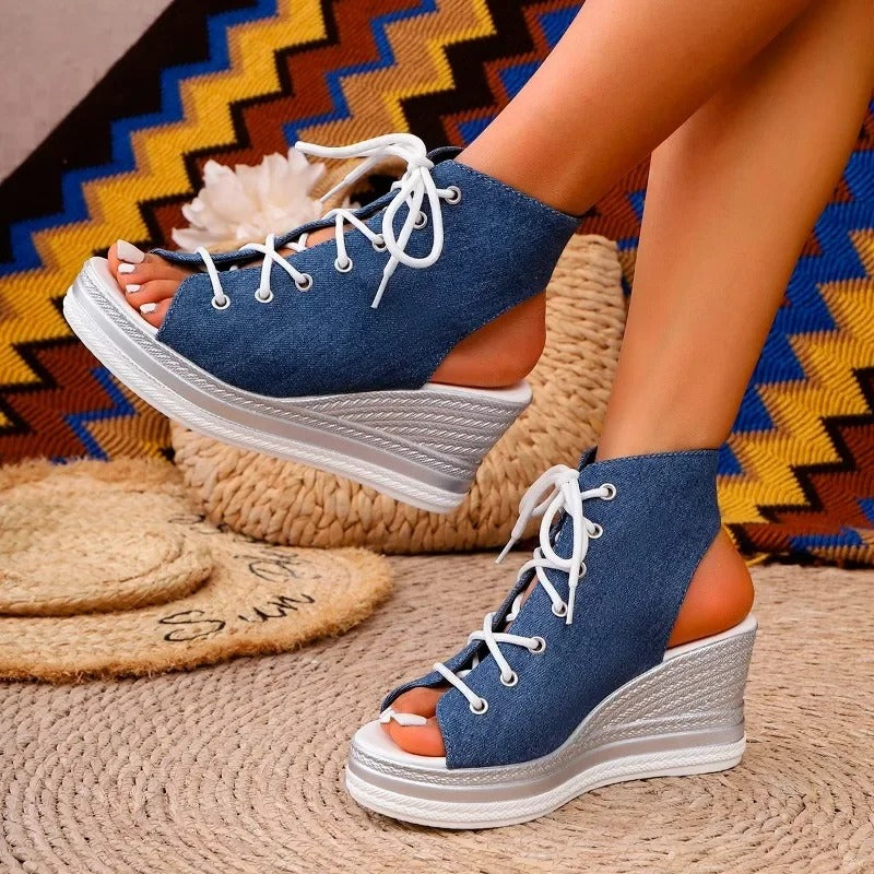 Stylish Height Boost Dressy Comfort Sandals