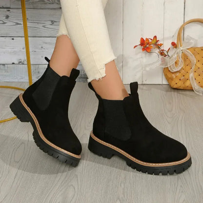 Women’s Ankle Boots with Lug Sole