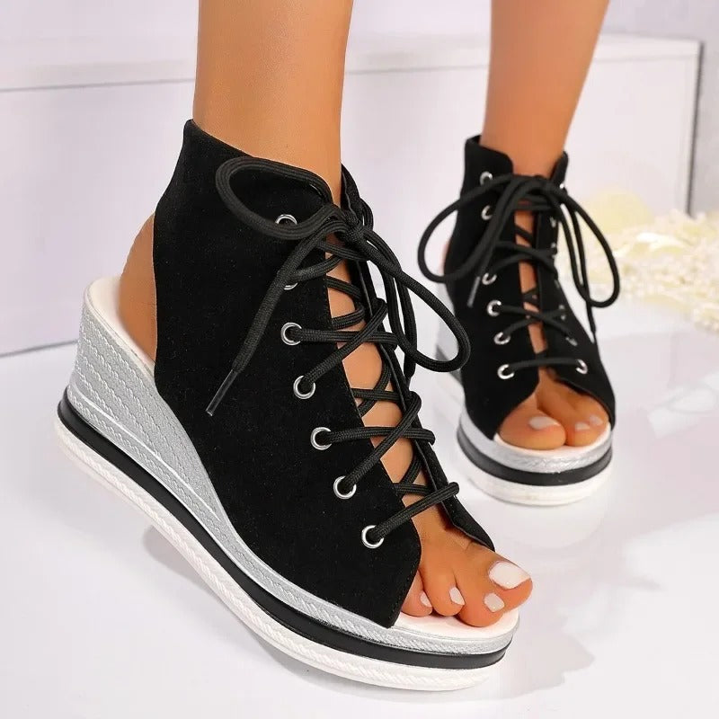 Stylish Height Boost Dressy Comfort Sandals