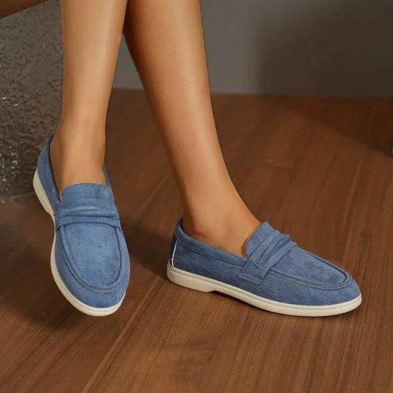 Women's Non-Slip Loafers Comfortable Slip-On