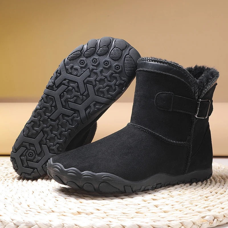Zero-Drop Ergonomic Barefoot Boots with Flexible Outsole