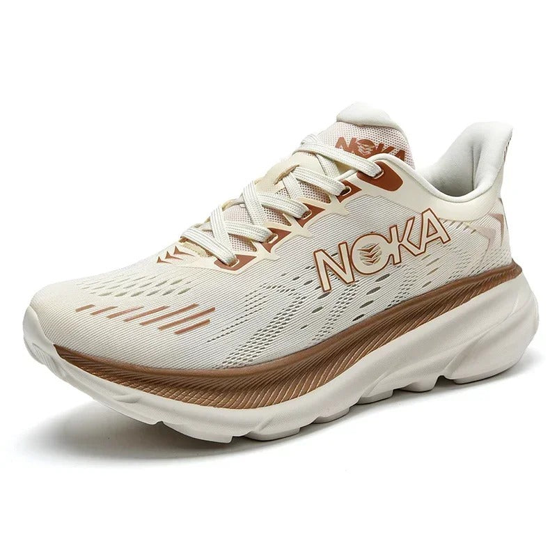 Lace-Up Mesh Platform Athletic Shoes