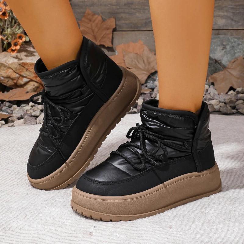Fashionable Comfort-Platform Winter Boots