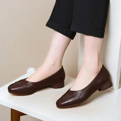 Women’s Low Heel Slip-On Loafers