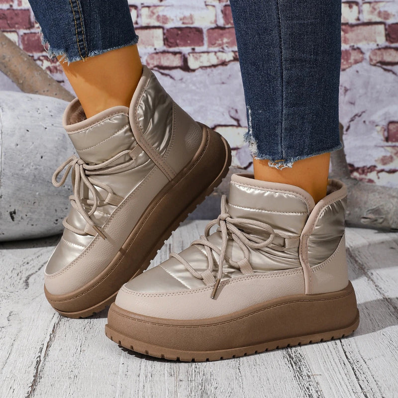 Fashionable Comfort-Platform Winter Boots