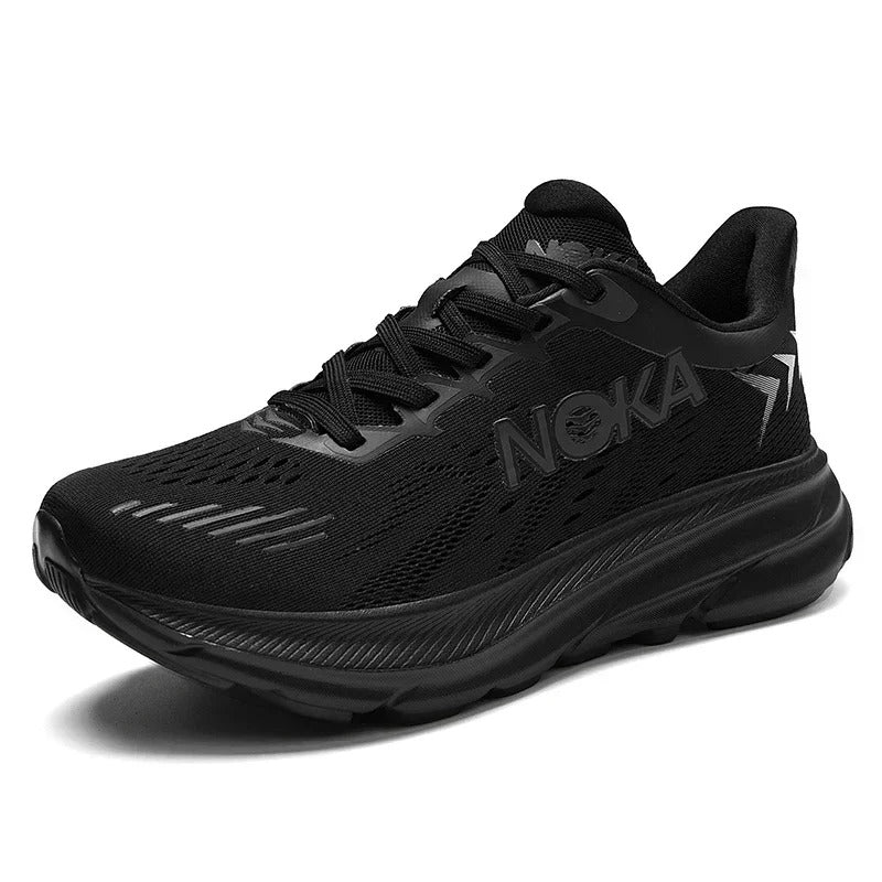 Lace-Up Mesh Platform Athletic Shoes
