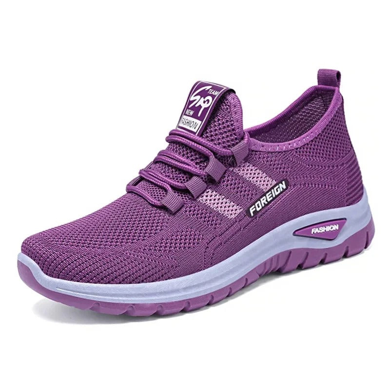Breathable Mesh Athletic Shoes for Women