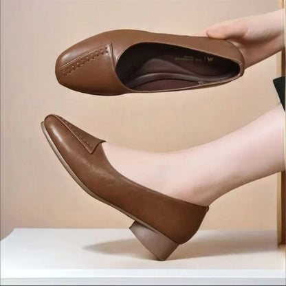 Women’s Low Heel Slip-On Loafers