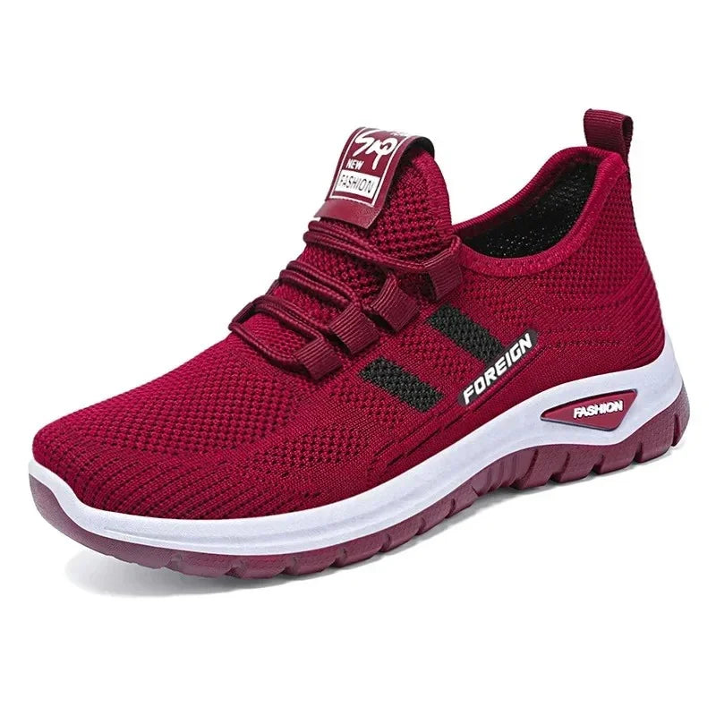 Women's Breathable Mesh Athletic Shoes