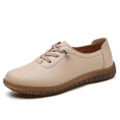 Women's Wide Toe Box Genuine Leather Oxford Shoes