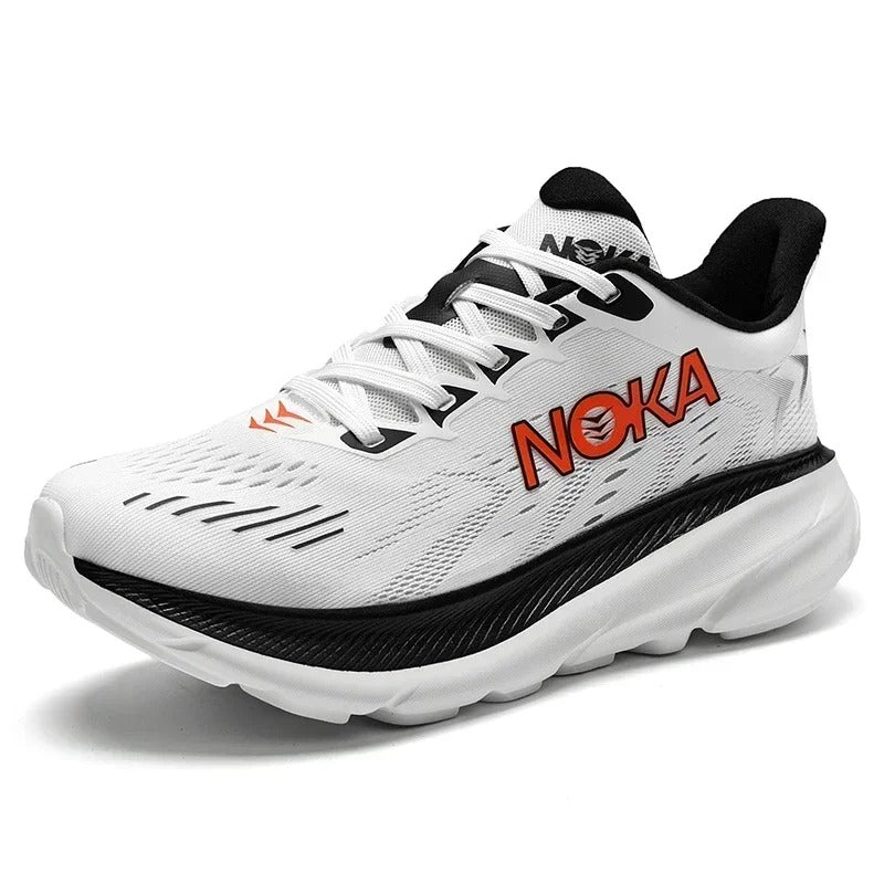 Lace-Up Mesh Platform Athletic Shoes