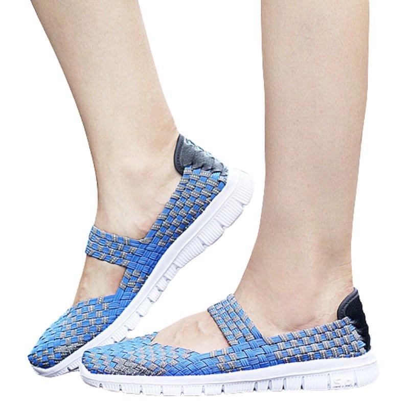 Woven Women&#39;s Plus Size Shoes for Bunions and Swollen Feet - Blissful Shoes