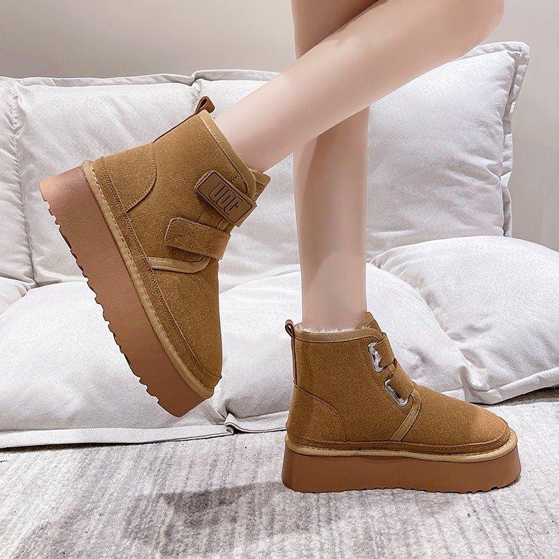 Adjustable Women&#39;s Winter Boots for Bunions - ComfyFootgear