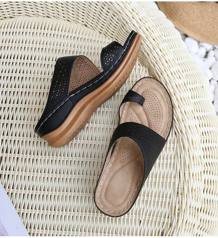 Arch Support Flip Flops Orthopedic Sandals for Women - ComfyFootgear