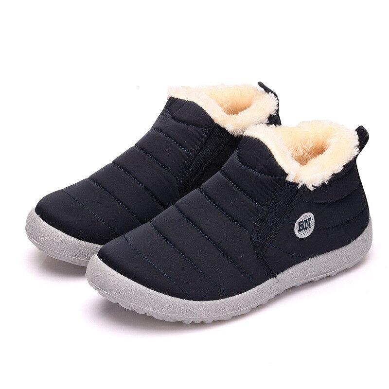 Bunion Friendly Plus Size Short Snow Boots - ComfyFootgear