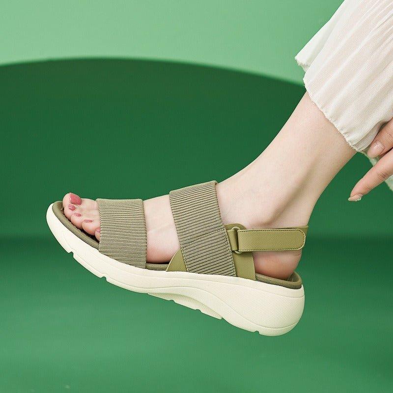 Comfort Women&#39;s Platform Sandals with Arch Support - ComfyFootgear