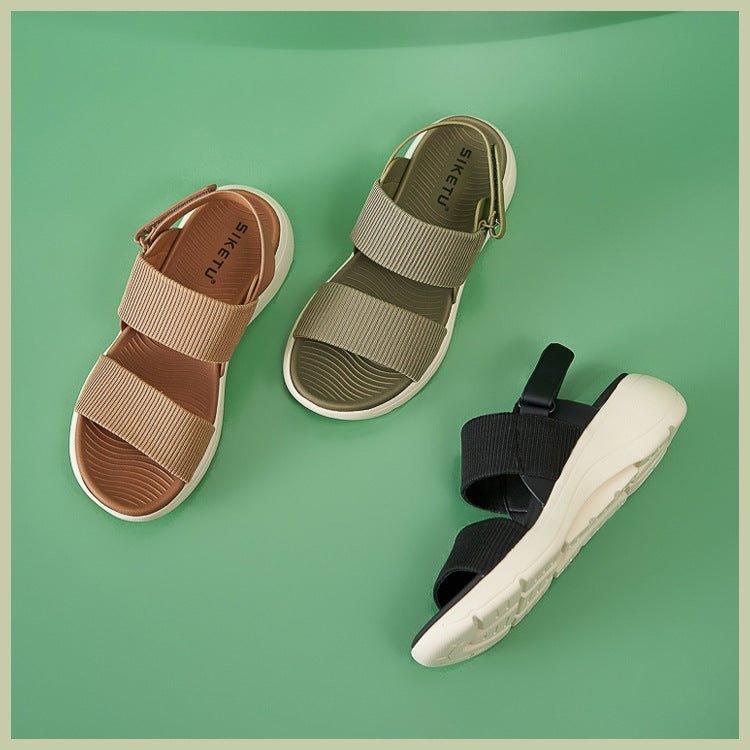 Comfort Women&#39;s Platform Sandals with Arch Support - ComfyFootgear